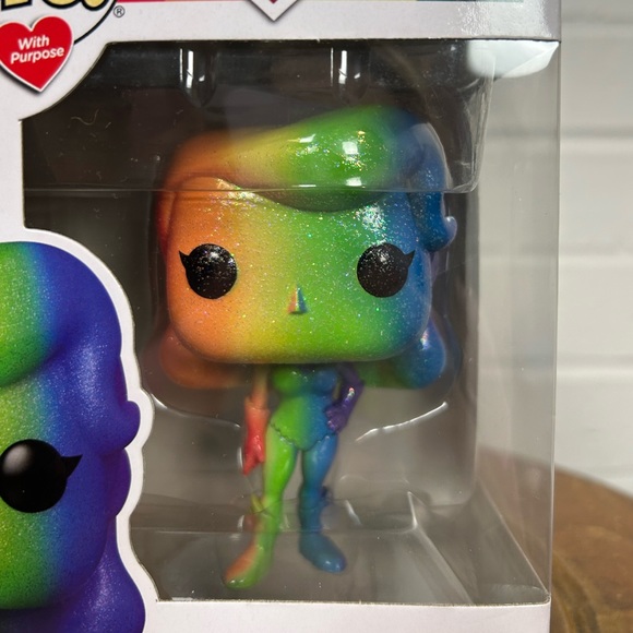 NWT Poison Ivy Rainbow Funko Pop - Picture 2 of 5
